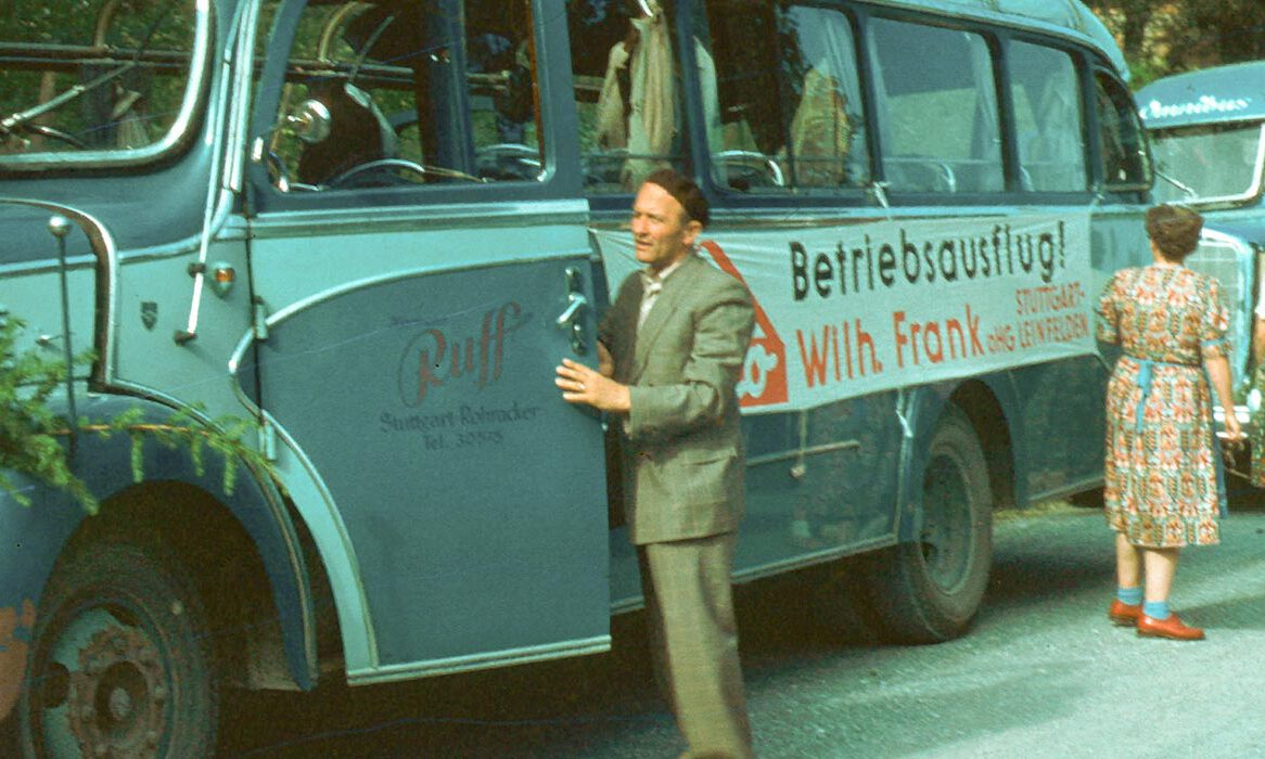 Historisches Foto vom Betriebsausflug Wilhelm Frank OHG